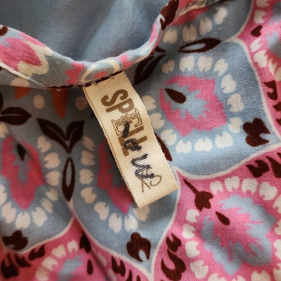 Spell Pandora Aquamarine Blouse XS b85 - Picture 9 of 9